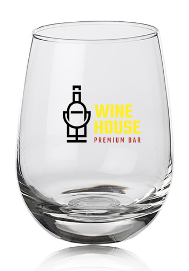 9 oz. Stemless Wine Glasses