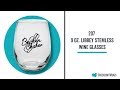 9 oz. Stemless Wine Glasses  - Image 6