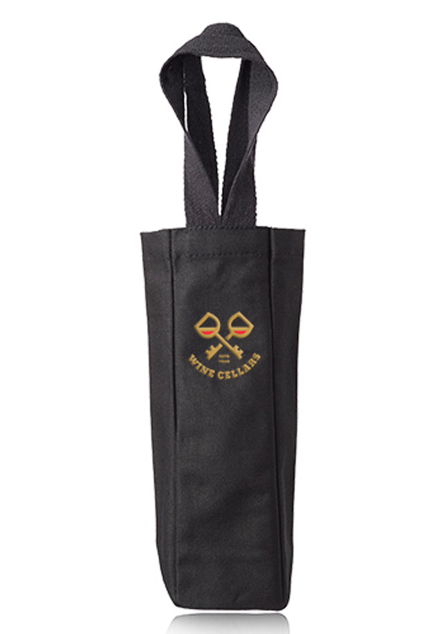 Lolo Single Bottle Canvas Wine Totes