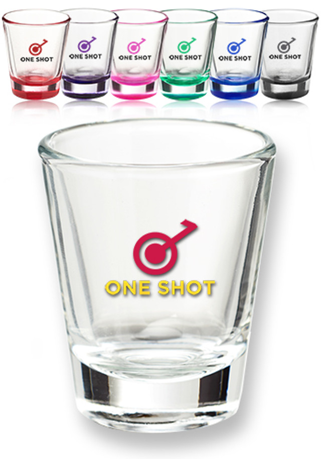 1.75 oz. Clear Glass Shot Glasses