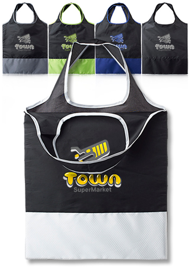 Clemenza Large Polyester Shopper Tote Bag  - Image 3