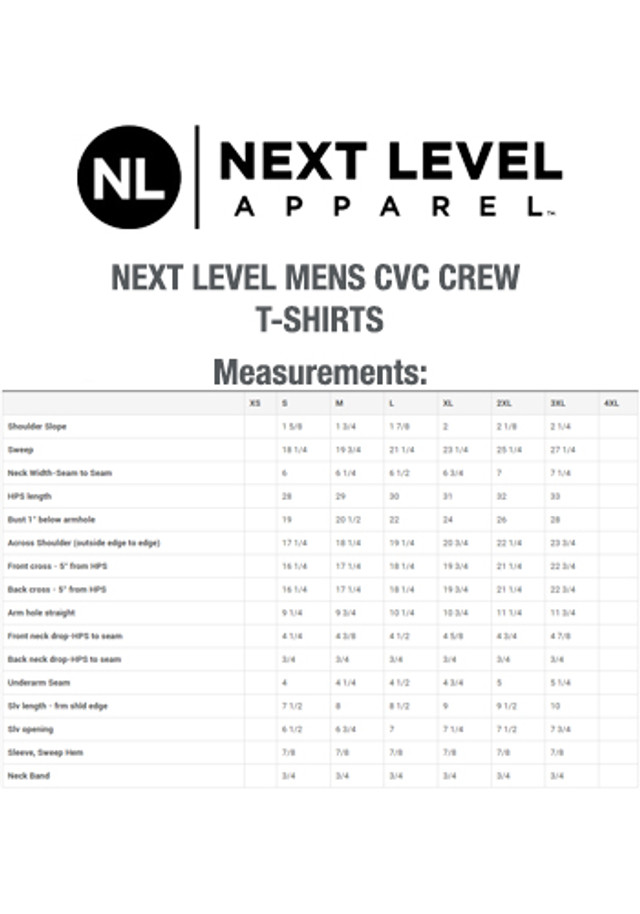 Next Level Mens CVC Crew T-shirts - Image 5