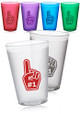 12 oz. Flex Frosted Plastic Stadium Cups - Image 3
