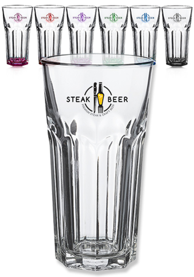 22 oz. Siena Tall Beer Glass