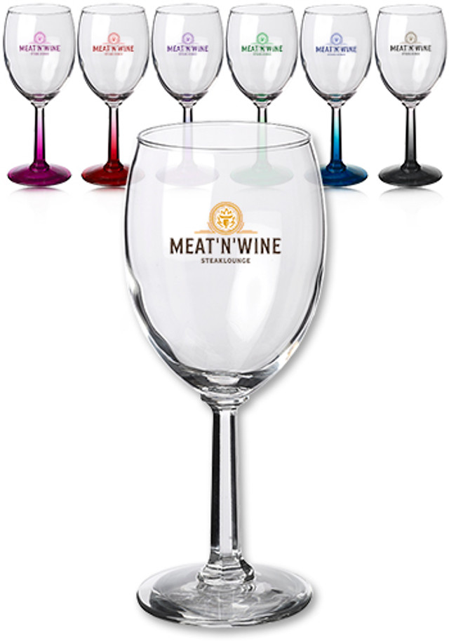 7.75 oz. Libbey Napa Country Wedding Favor Wine Glasses - Image 3