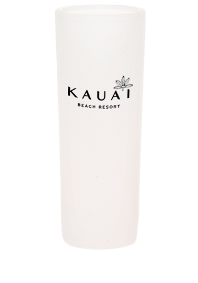 2 oz. Tall Shot Glasses - Colored & Frosted
