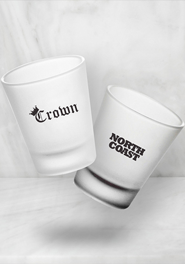 1.75 oz. Frosted Glass Shot Glasses  - Image 5