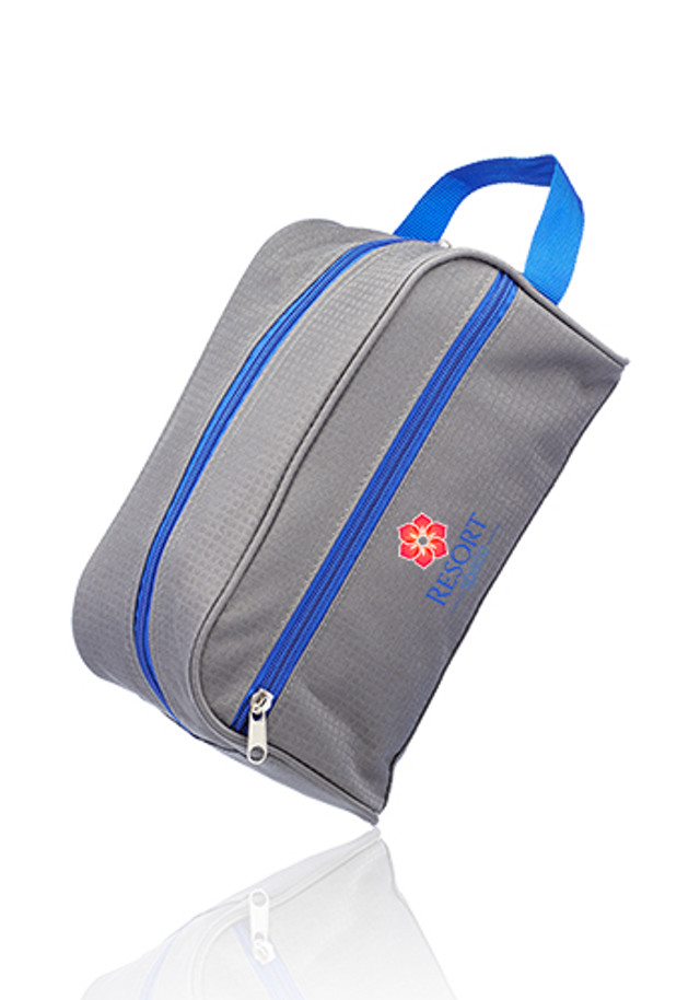 Travel Two Tone Toiletry Bags with Handle