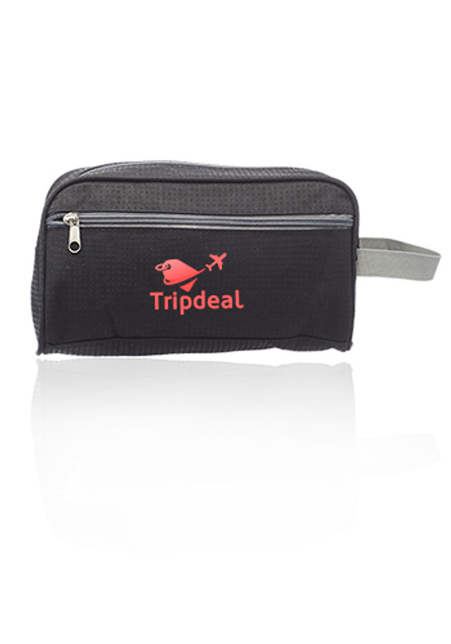 Travel Two Tone Toiletry Bags with Handle  - Image 5
