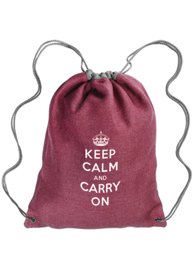 Cromwell Linen Drawstring Backpacks - Image 4