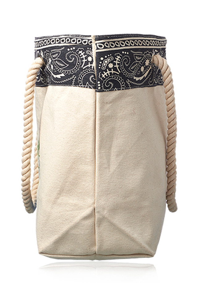 Paisley Pattern Canvas Tote Bags - Image 4