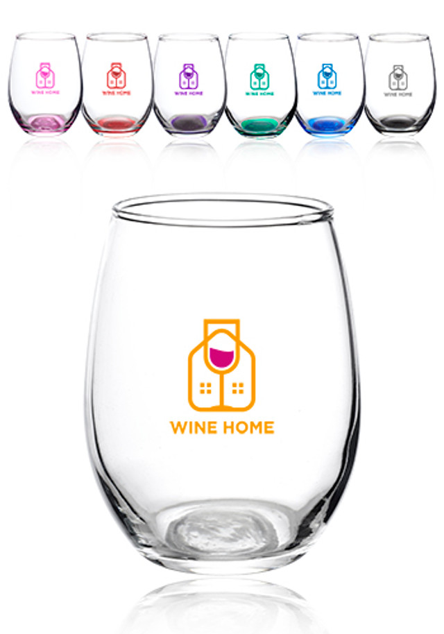 9 oz. ARC Stemless Etched Wine Glasses  - Image 4