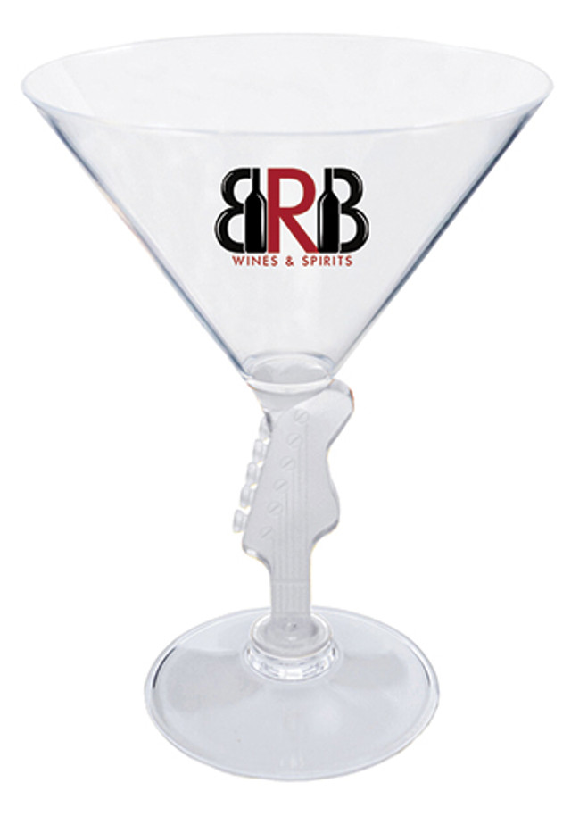 10 oz. Novelty Stem Plastic Martini Glasses  - Image 4