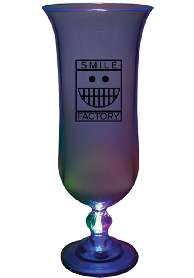 16 oz. Light Up LED Glow Hurricane Glasses