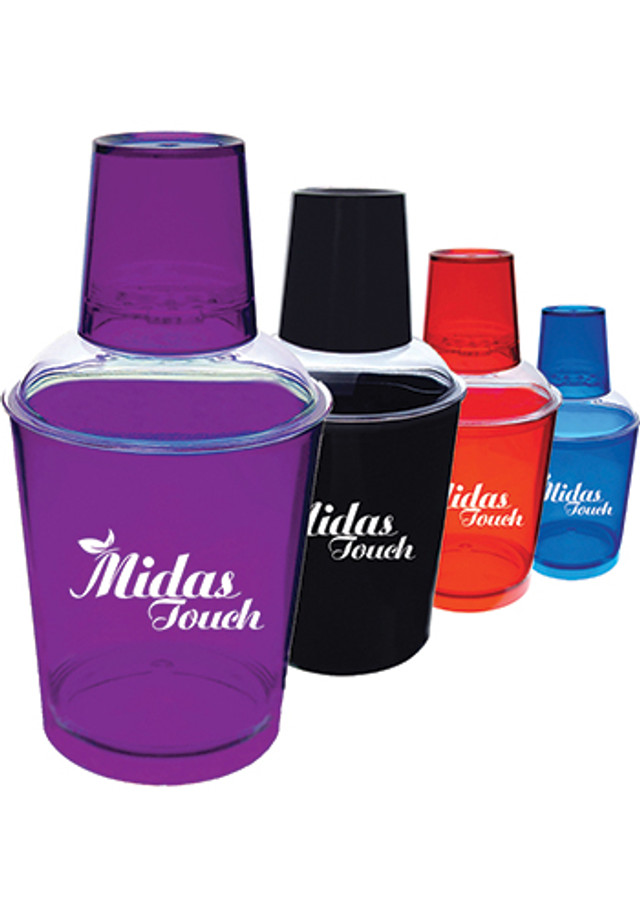 12 oz. Translucent Plastic Martini Shakers  - Image 4