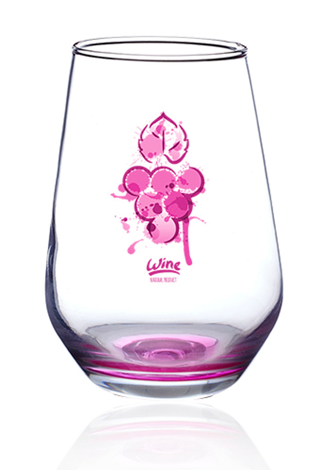 16 oz. Vaso Silicia Stemless Wine Glasses  - Image 3