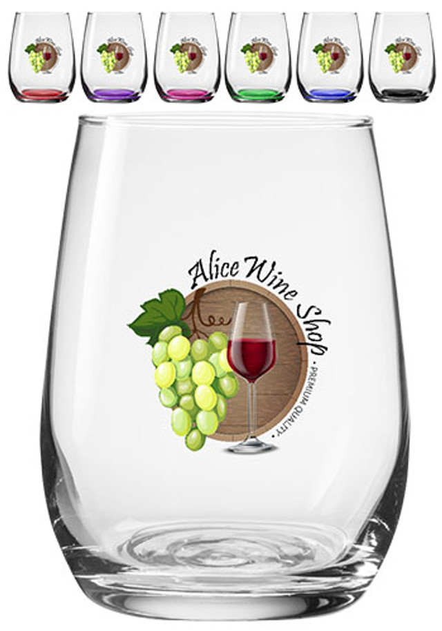 6.25 oz. Libbey Stemless Taster Glasses  - Image 5