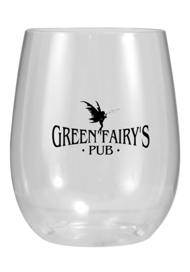 12 oz. Hard Plastic Stemless Wine Glasses  - Image 4
