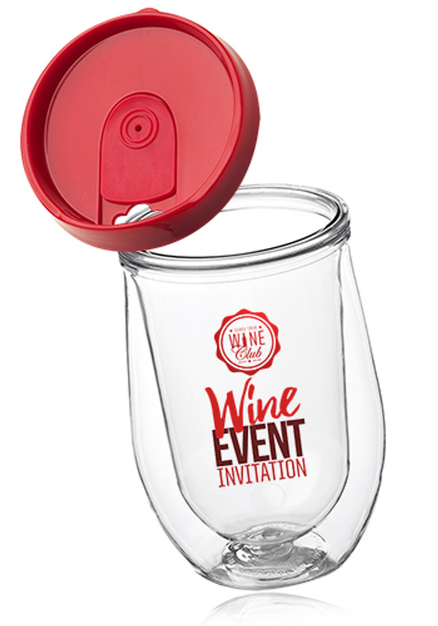 15 oz. Acrylic Tumblers with Lid  - Image 4