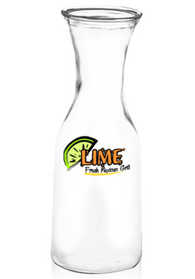34 oz. Clear Glass Carafes