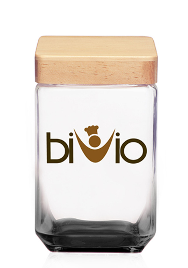 54 oz. Glass Candy Jars with Wooden Lid  - Image 6