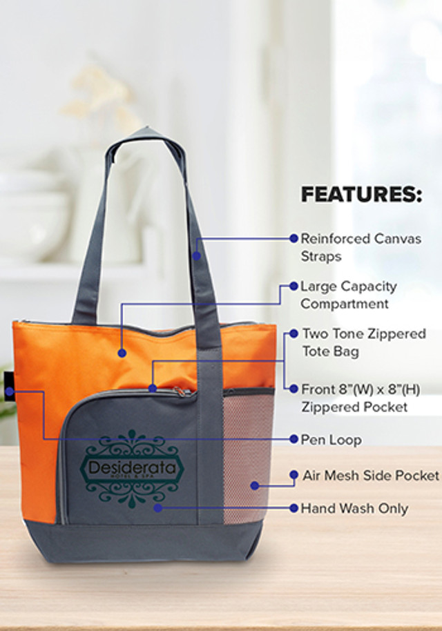 The Go Getter Two-tone Tote Bags  - Image 7