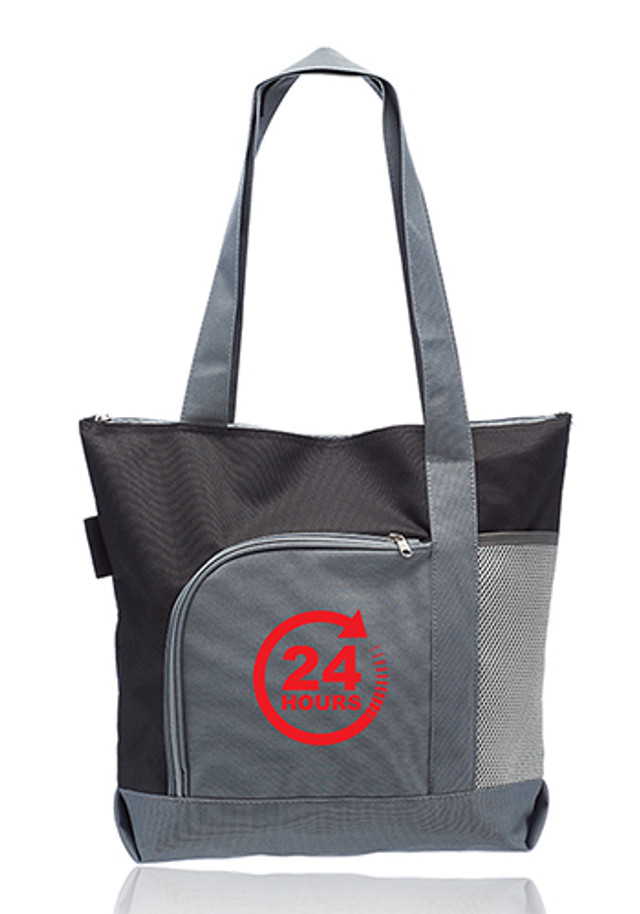 The Go Getter Two-tone Tote Bags