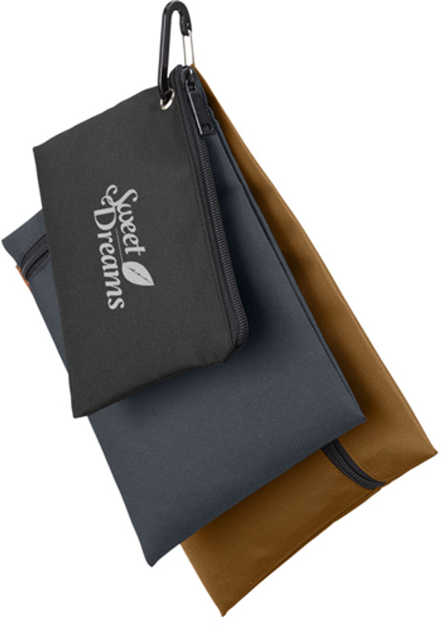 Harriton Eco-Friendly Triple Pouch Set  - Image 4