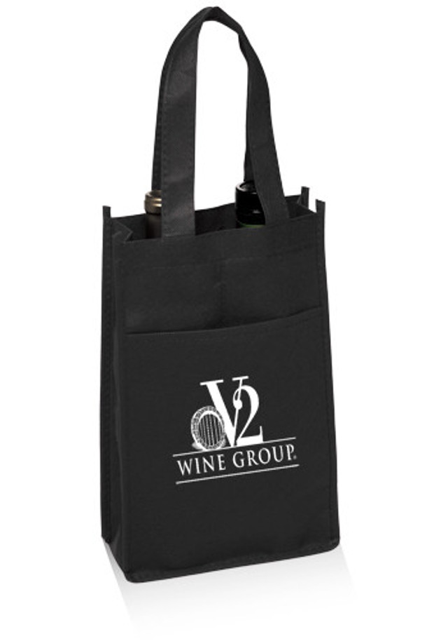  Non-Woven Vineyard Two Bottle Wine Bags