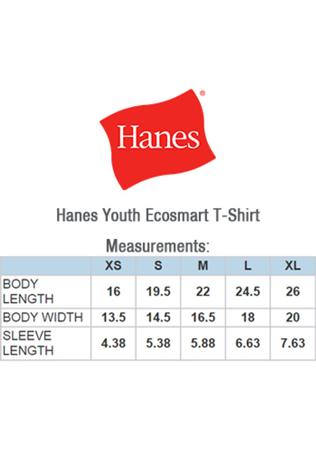 Hanes Youth EcoSmart T-shirts  - Image 4