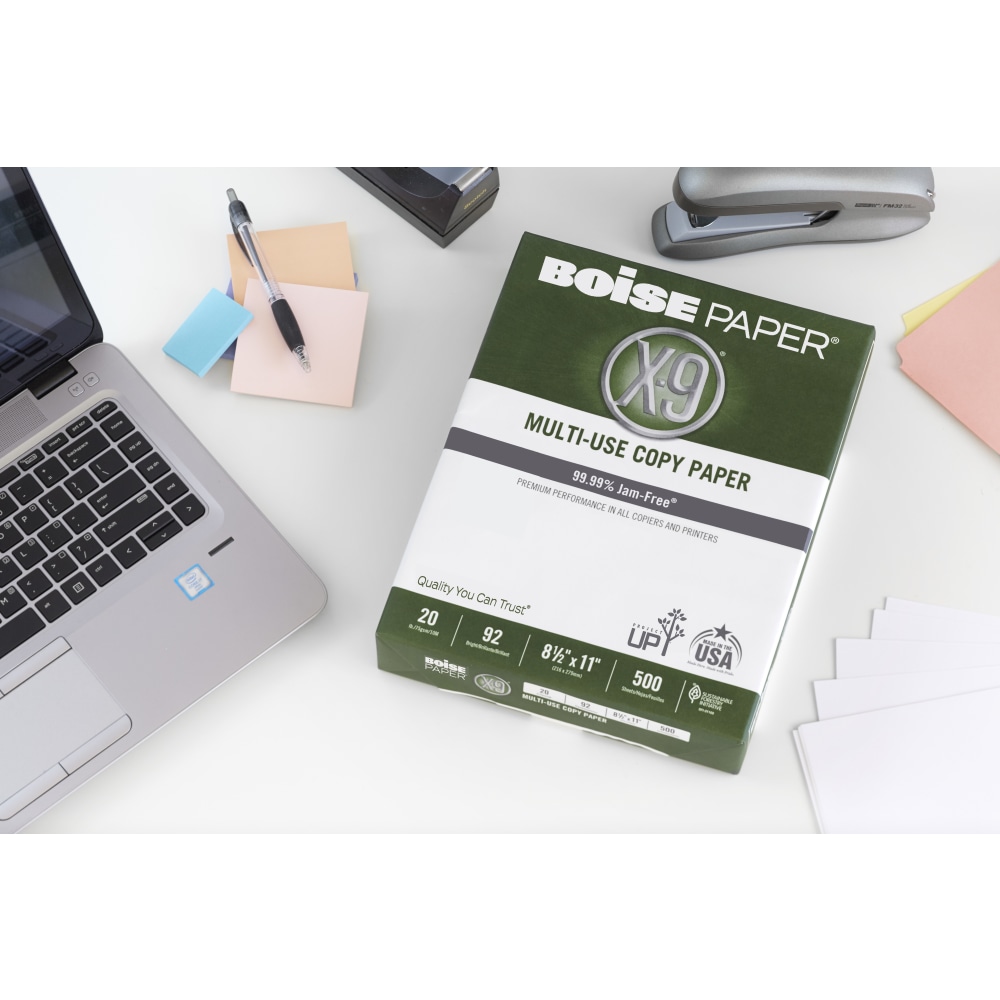 Boise X-9 Multi-Use Printer & Copy Paper, White, Letter (8.5  - Image 3