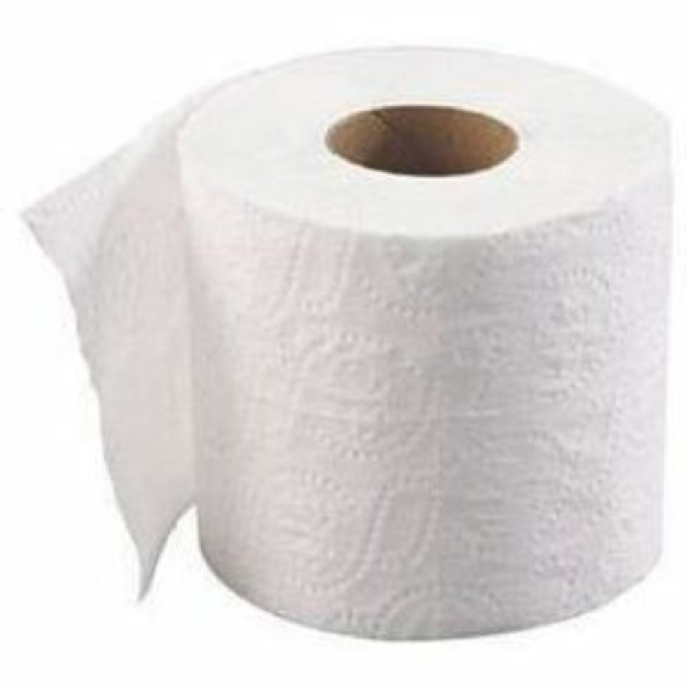 GEN Standard Bath Tissue, 2-Ply, White, 400 Sheets/Roll, 96 Rolls/Carton  - Image 4