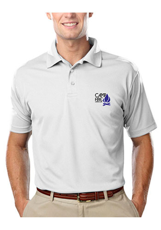 Blue Generation Men's Value Moisture Wicking Polo Shirts