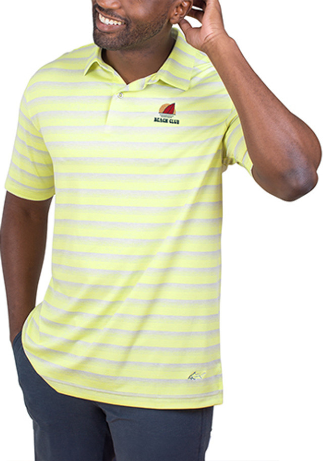Greg Norman Men's LAB Stripe Polo  - Image 4
