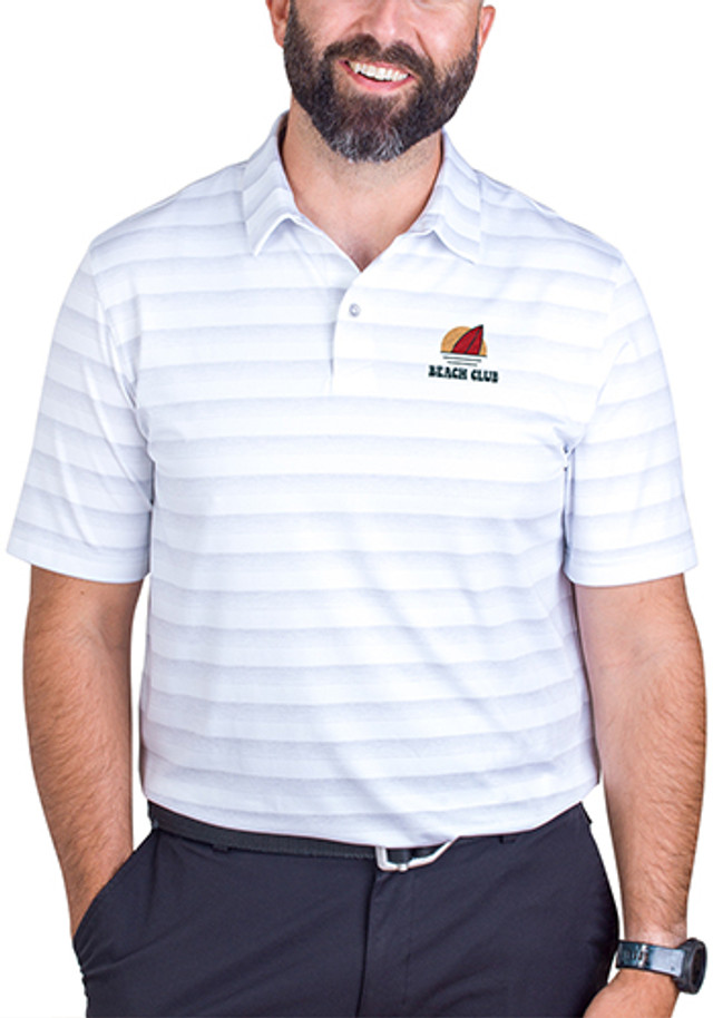 Greg Norman Men's LAB Stripe Polo