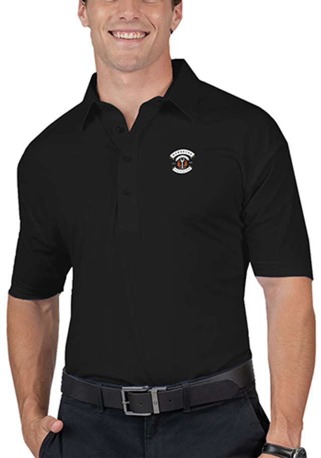 Men's Bonded Collar Dress Polo