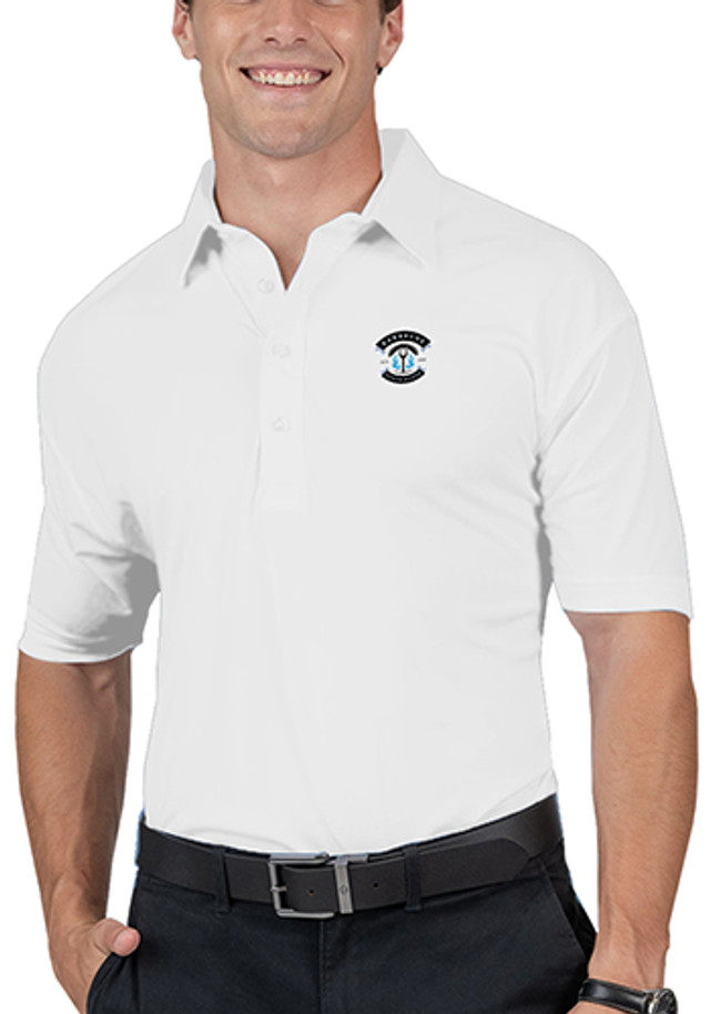 Men's Bonded Collar Dress Polo  - Image 3