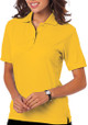 Blue Generation Ladies Value Moisture Wicking Polo Shirts  - Image 4