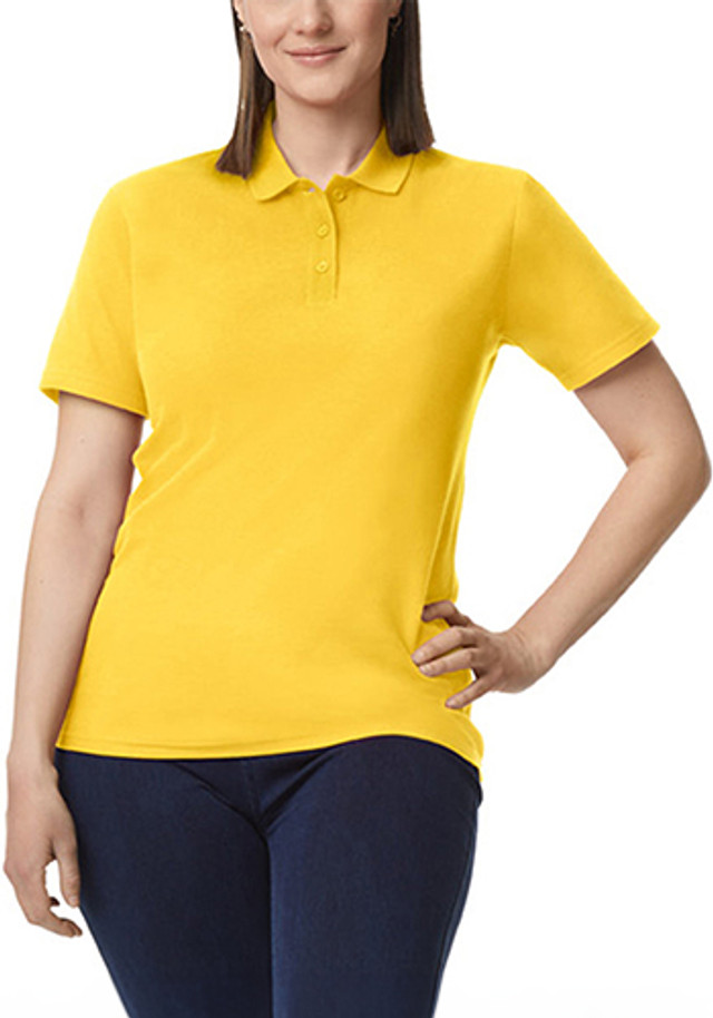 Gildan Ladies' Softstyle Double Pique Polo