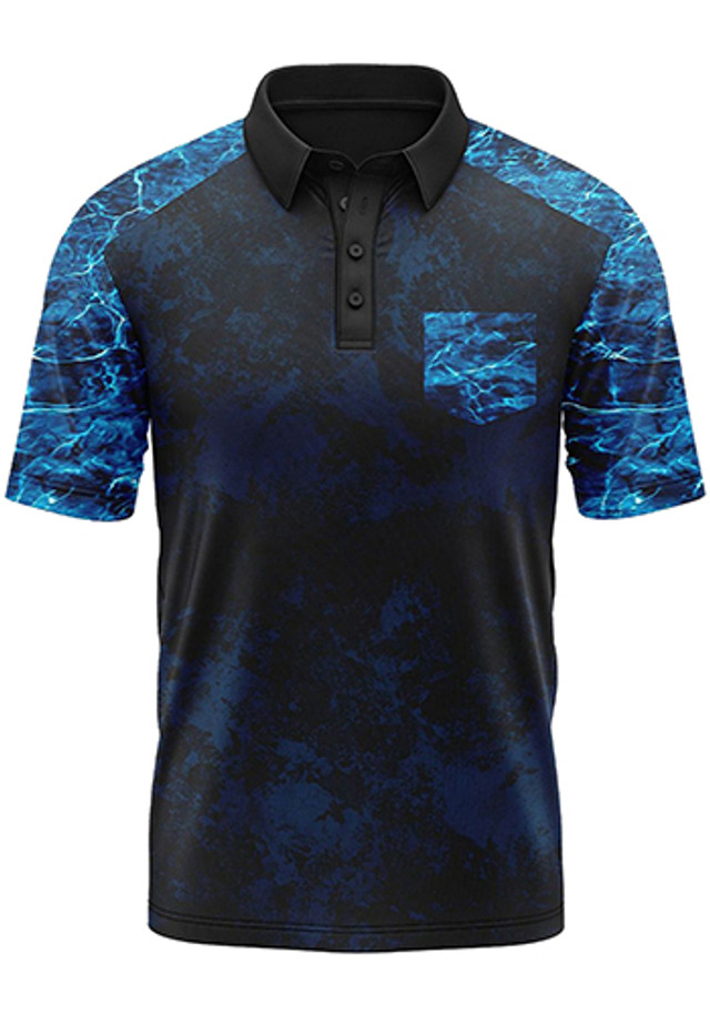 Mossy Oak® 75D Men's Relaxed Pique Polo Shirt