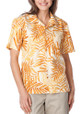 Blue Generation Adult Tonal Print Camp Shirts  - Image 4