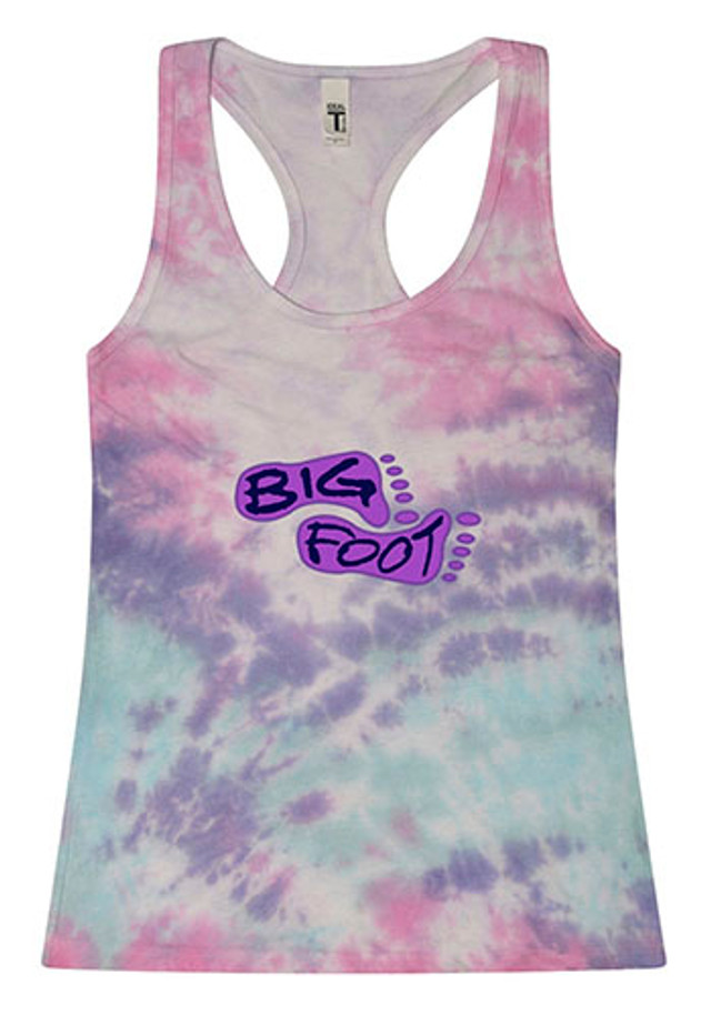 Tie-Dye Ladies Racerback Tank
