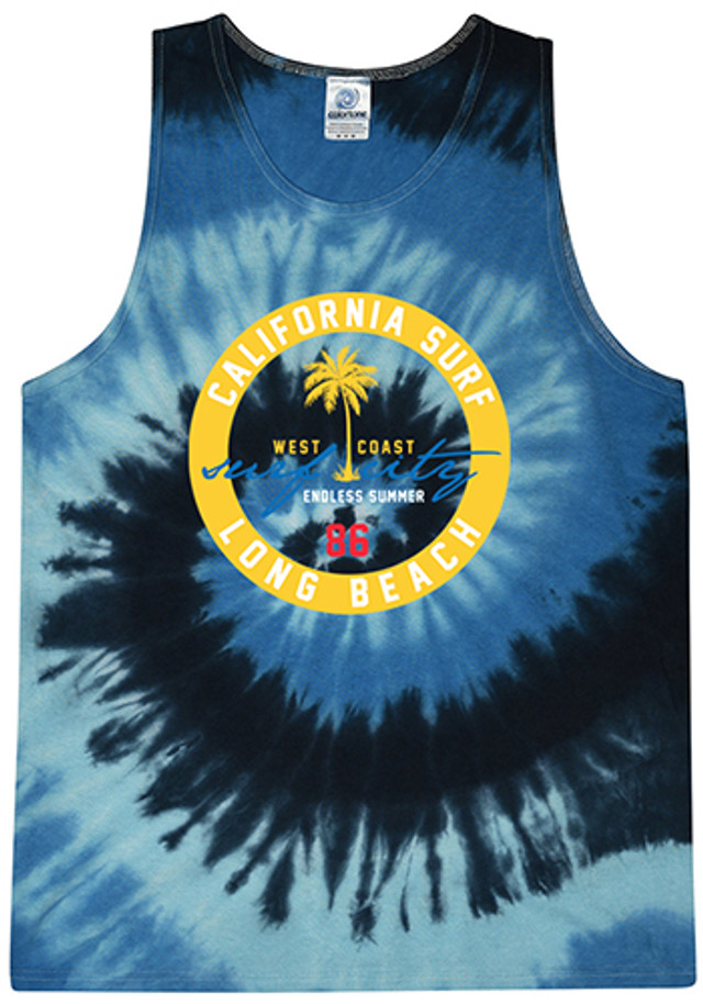 Tie-Dye Adult 5.4 oz Cotton Tank Top  - Image 6