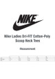 Nike Ladies Dri FIT Cotton Poly Scoop Neck Tees  - Image 5