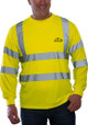 Class 3 Reflective Safety Long Sleeve T-Shirt  - Image 4