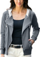 Womens Fleece Moto Jackets  - Image 5