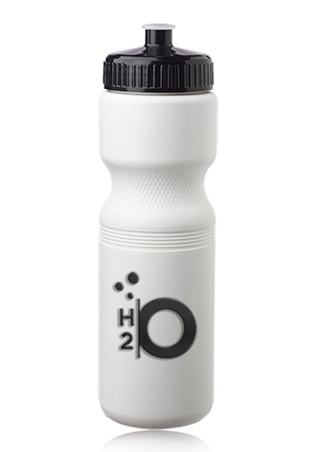 28 oz. Push Cap Plastic Water Bottles
