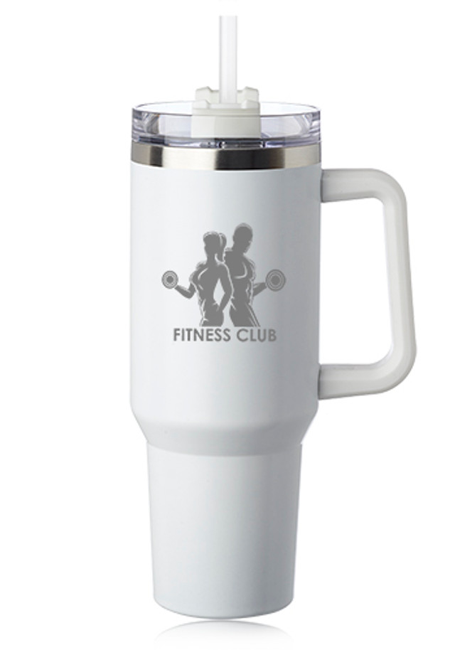 40 oz. Alps Stainless Steel Travel Mugs with Handle