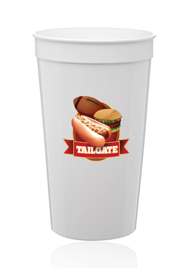 32 oz. Plastic Stadium Cups