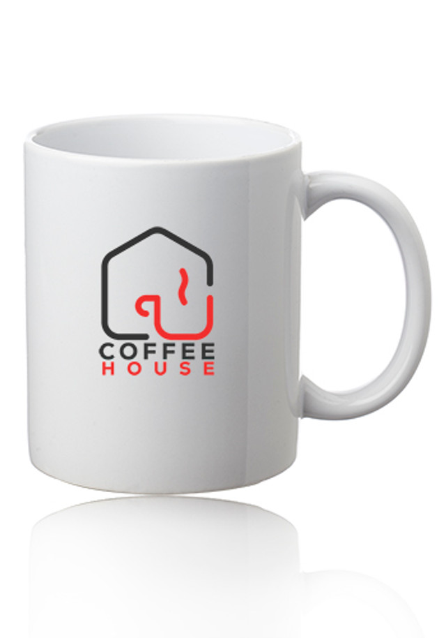11 oz. Traditional Ceramic Custom Mugs